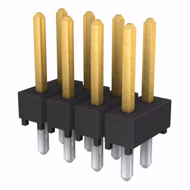 TSW-104-23-S-D Samtec Inc.  Headers Male Pins